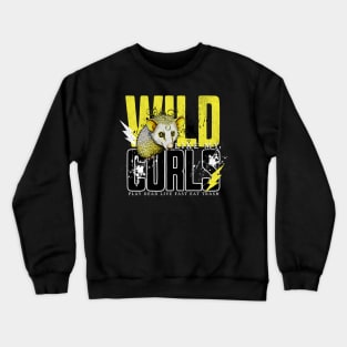 Curly possum Crewneck Sweatshirt